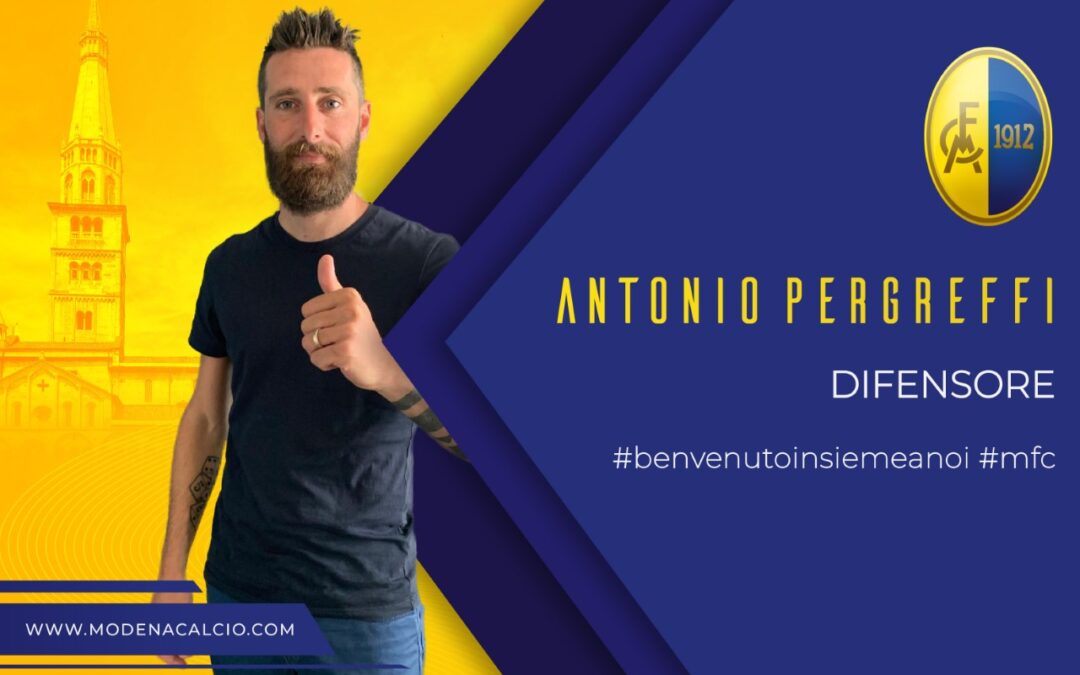 Il Modena puntella la difesa: Pergreffi è gialloblù