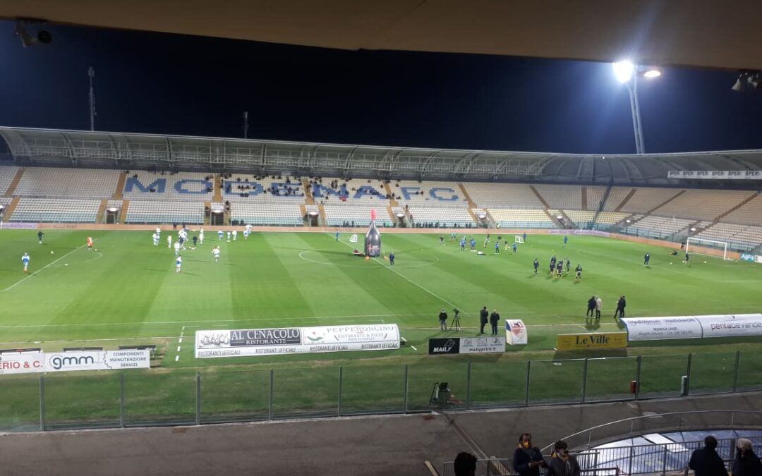 Modena – Feralpisalò 0-0, live testuale