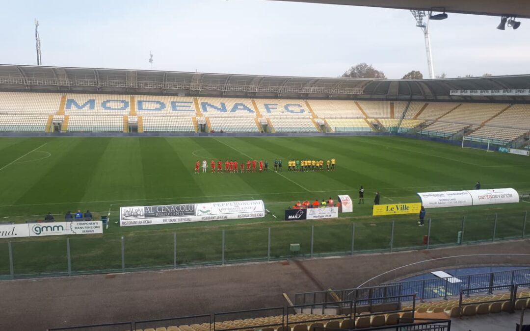 Modena – Perugia 0-1, diretta testuale