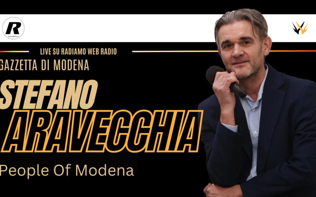PEOPLE OF MODENA ospita STEFANO ARAVECCHIA, giornalista della Gazzetta di Modena